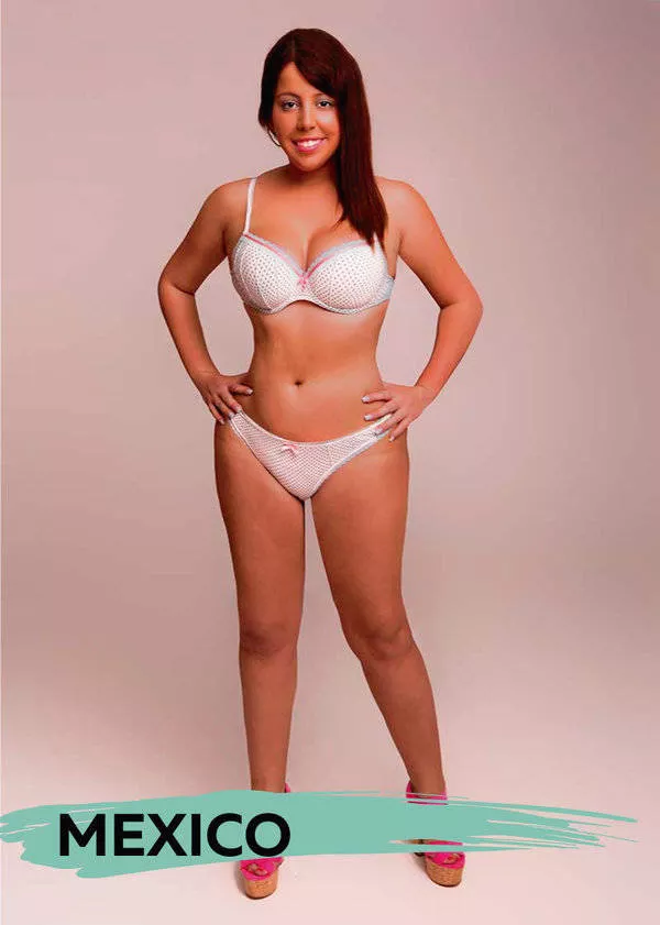 Ideal female body in different countries - #7 