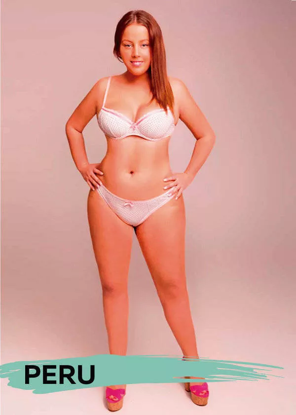 Ideal female body in different countries - #9 