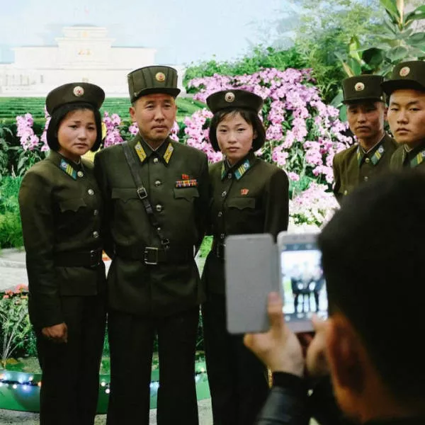 The top of rare images inside north korea