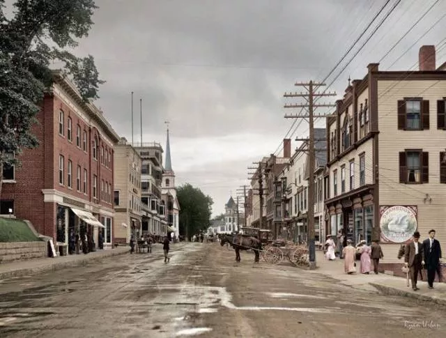 Old america in color