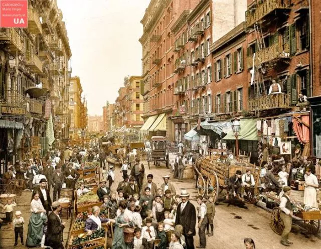 Old america in color