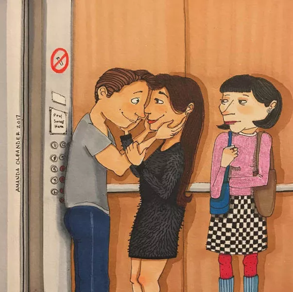 Illustrations of which illustrates different phases of life as a couple - #12 