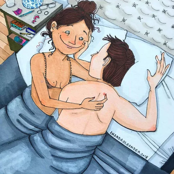 Illustrations of which illustrates different phases of life as a couple - #38 