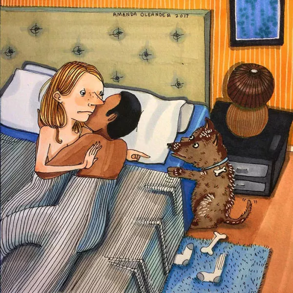 Illustrations of which illustrates different phases of life as a couple - #5 