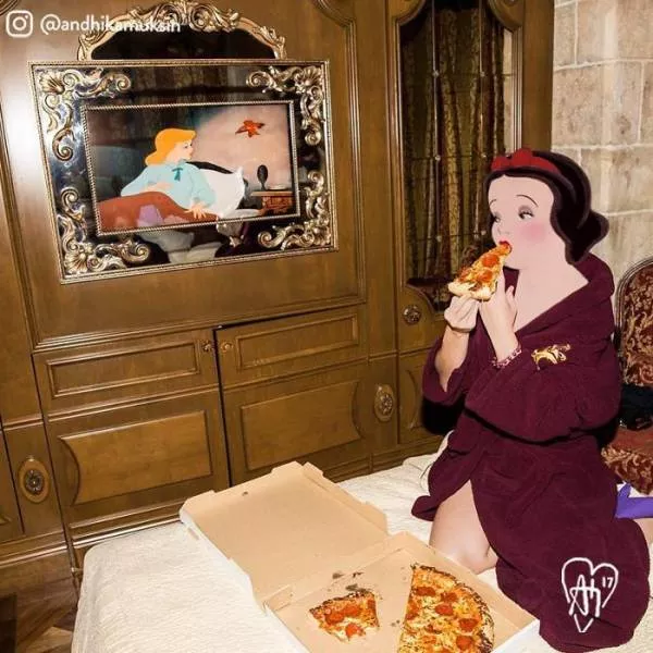 Disney characters into celebrity pictures - #24 
