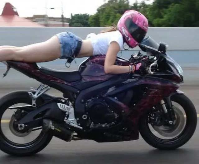 Beautiful girls and bikes can it get any sexy - #17 