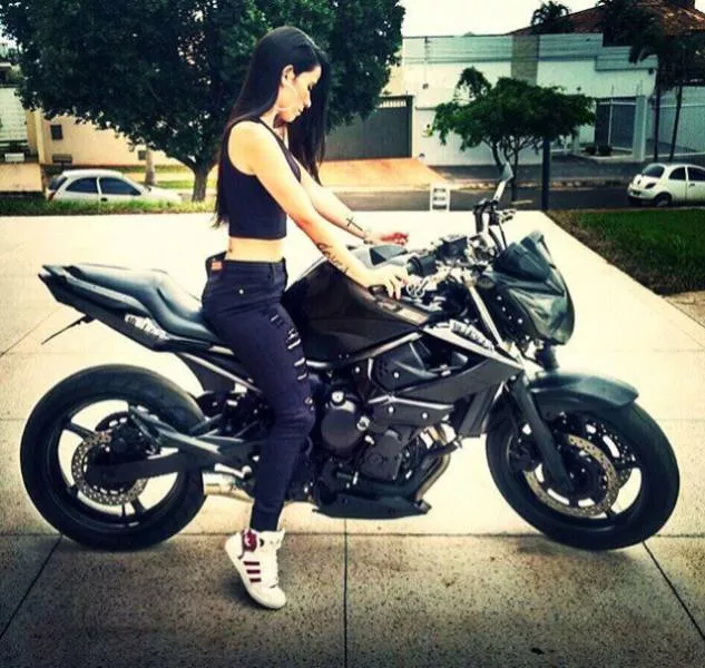 Beautiful girls and bikes can it get any sexy
