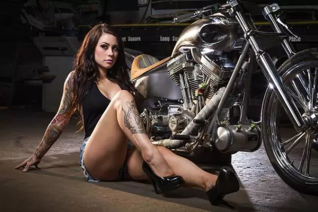 Beautiful girls and bikes can it get any sexy - #37 