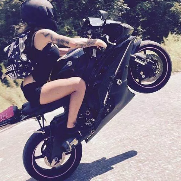 Beautiful girls and bikes can it get any sexy - #7 