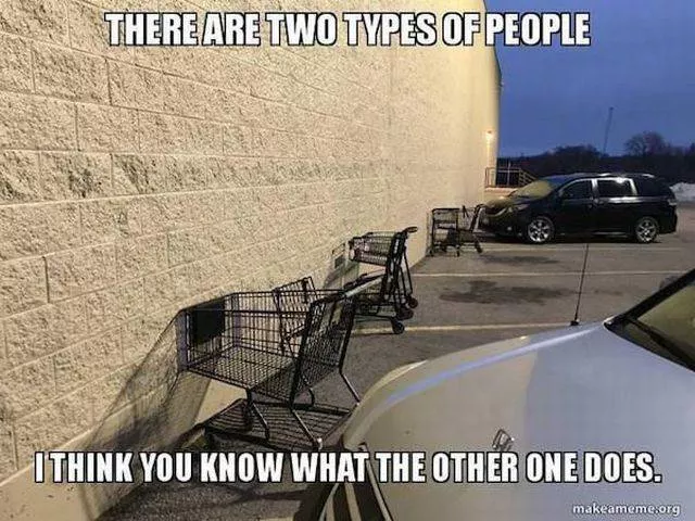 Here we can distinguish two types of people - #15 