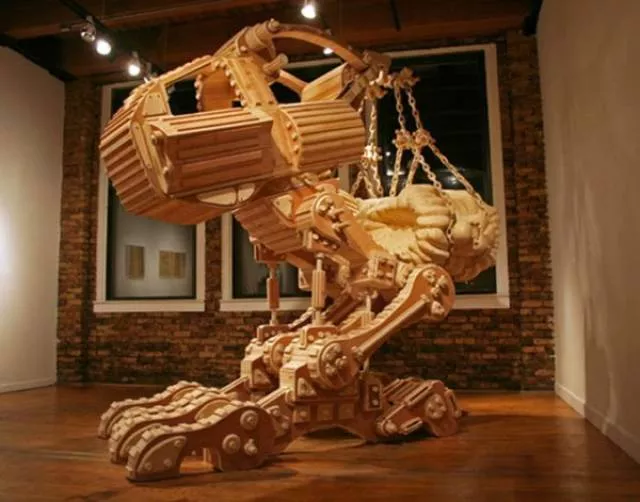 Des sculptures en bois trs impressionnants - #20 