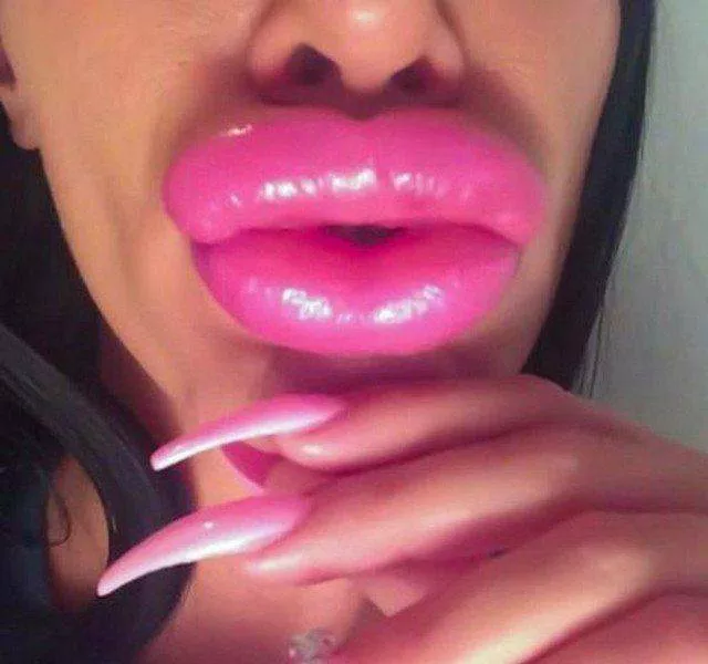 A compilation of monstrous lips