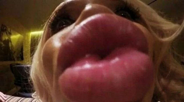 A compilation of monstrous lips