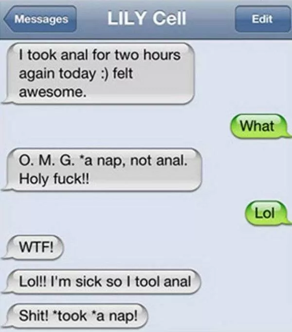 The worst mistakes of autocorrect - #22 