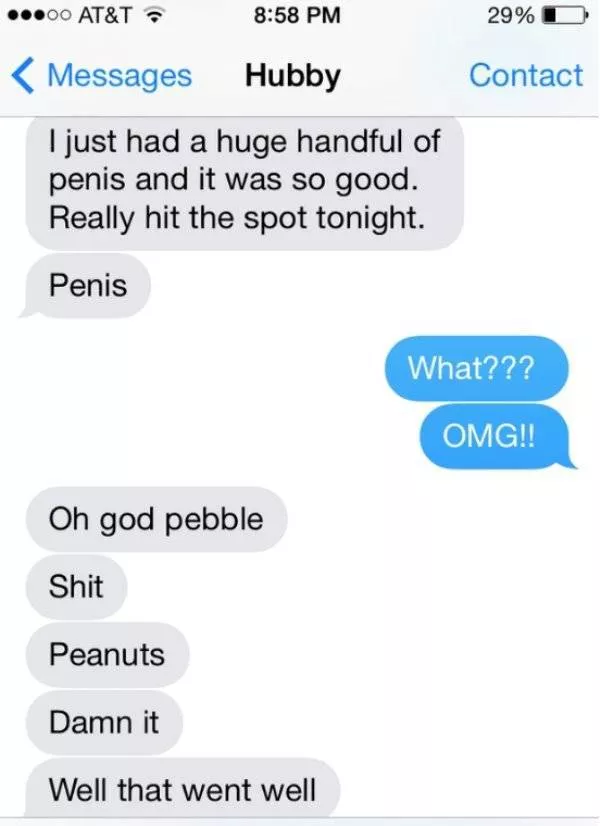 The worst mistakes of autocorrect - #3 
