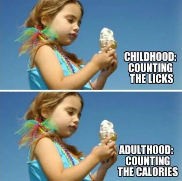 The difference between adults and children