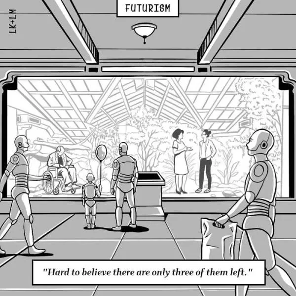 Very funny futuristic illustrations - #34 