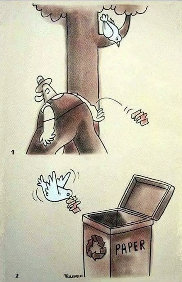 Very touching caricatures of todays world - #8 