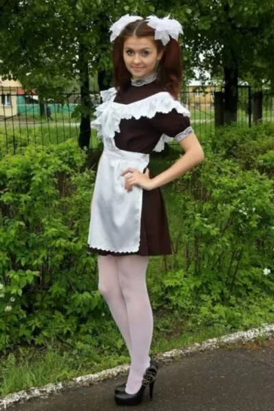 Sexy russian in school uniform - #12 