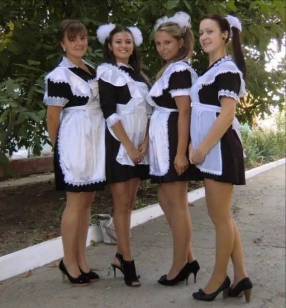 Sexy russes en tenue dcolier - #23 