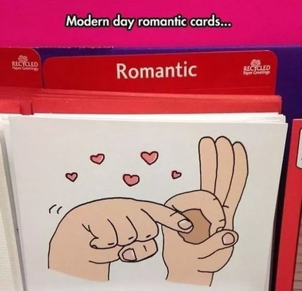 To be romantic is not easy for everyone