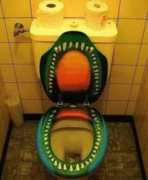 Toilet pranks