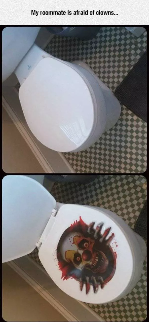 Toilet pranks - #6 