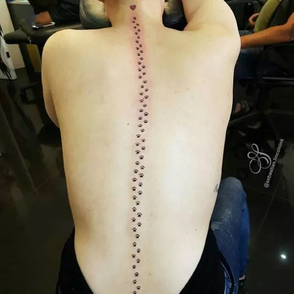 Spine tattoos - #1 