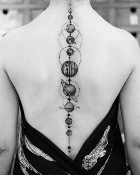 Spine tattoos - #33 