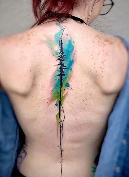 Spine tattoos - #35 