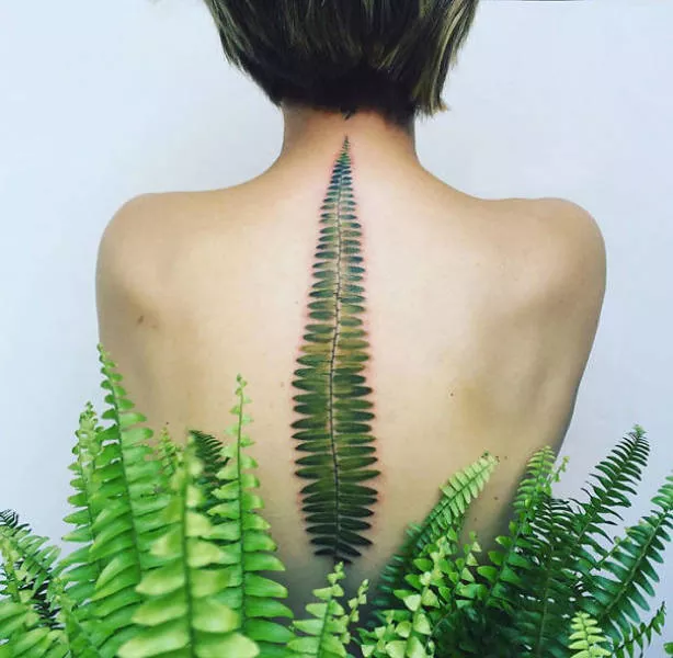 Spine tattoos - #39 