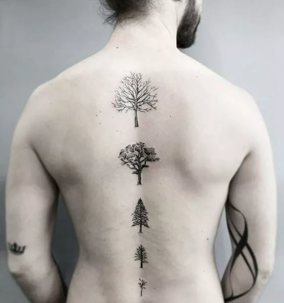 Spine tattoos - #40 