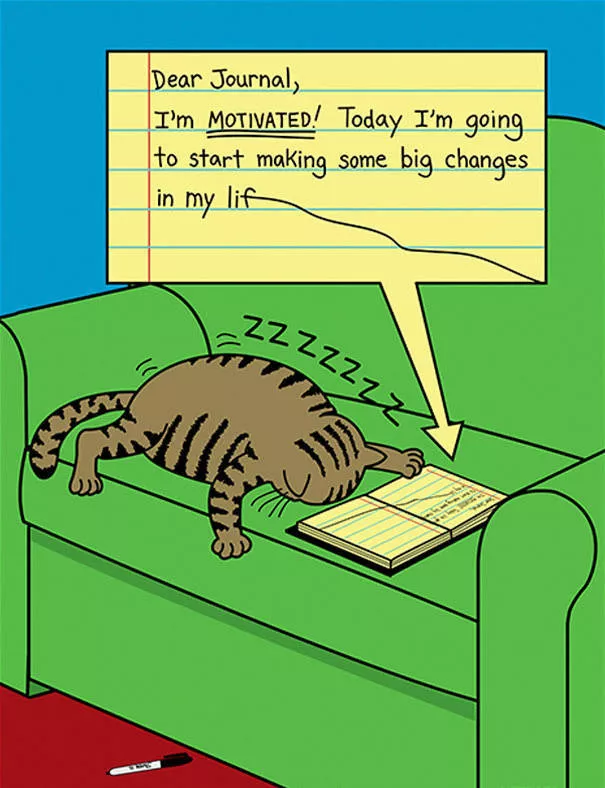 Illustrations drles de chats - #28 