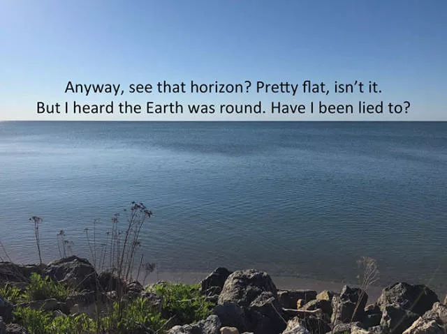 The prove why earth isnt flat - #6 