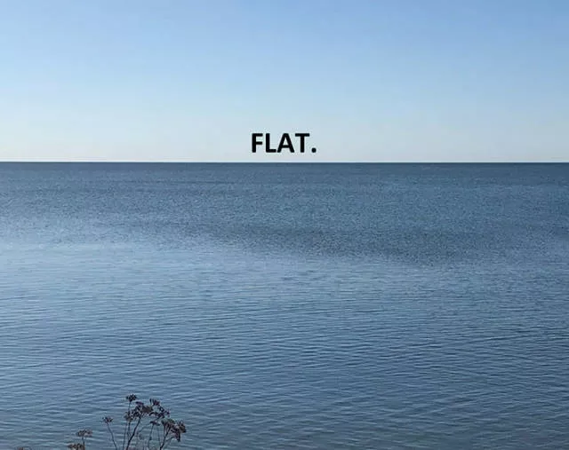 The prove why earth isnt flat