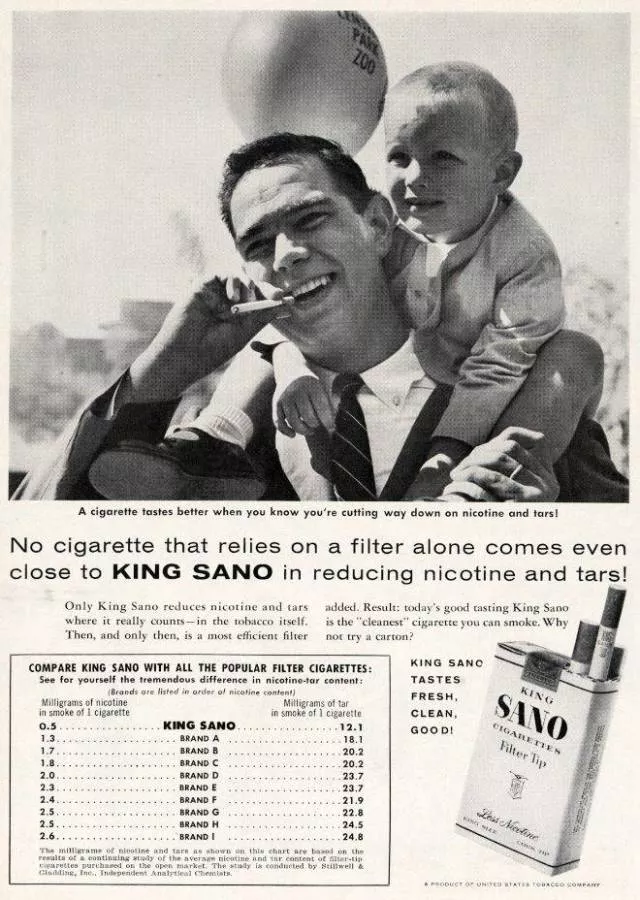 Vintage ads of cigarettes - #3 