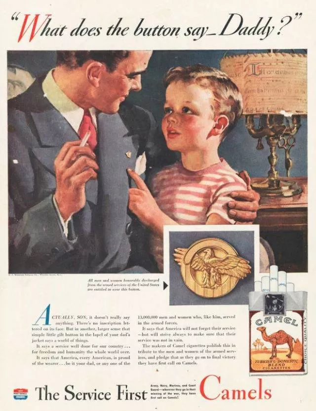 Vintage ads of cigarettes - #5 