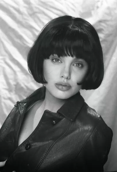 Check out the first photo shoot of angelina jolie when she was almost 15 years - #16 