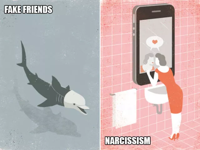 Thought provoking illustrations