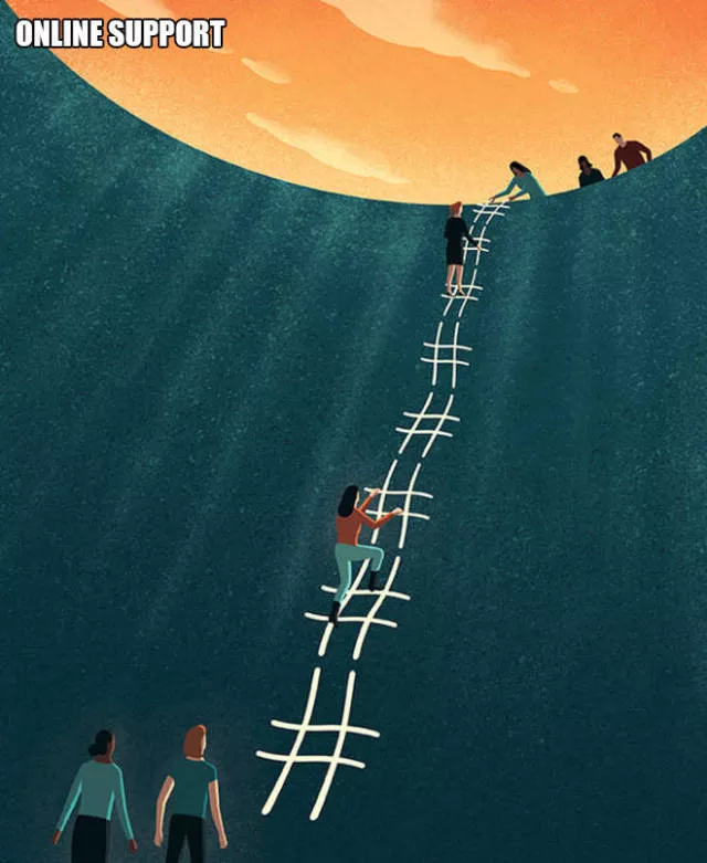 Thought provoking illustrations - #14 