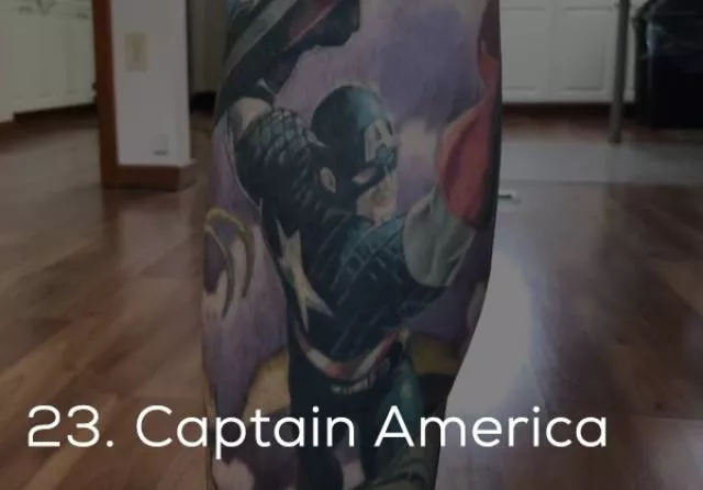 Guinness record for the most marvel tattoos - #26 