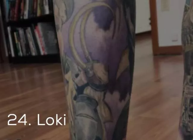 Guinness record for the most marvel tattoos - #27 