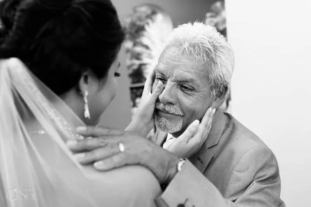 The emotion of the parents during the wedding - #35 