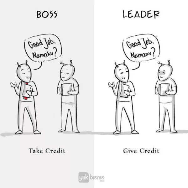 Difference between a boss and a leader - #5 