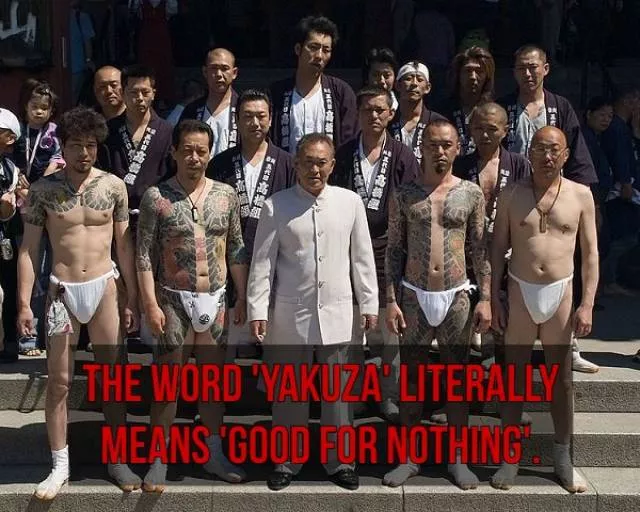 Des chose que vous ne connaissait pas propos des yakuza - #1 