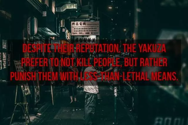 Des chose que vous ne connaissait pas propos des yakuza - #14 