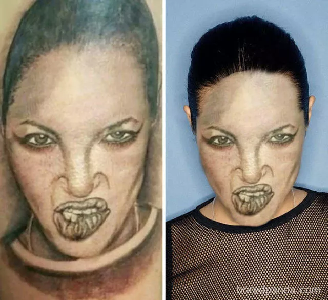 40 terrible tattoo to face swaps  - #10 