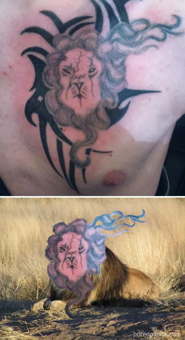 40 terrible tattoo to face swaps  - #16 