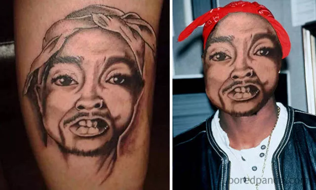 40 terrible tattoo to face swaps  - #18 