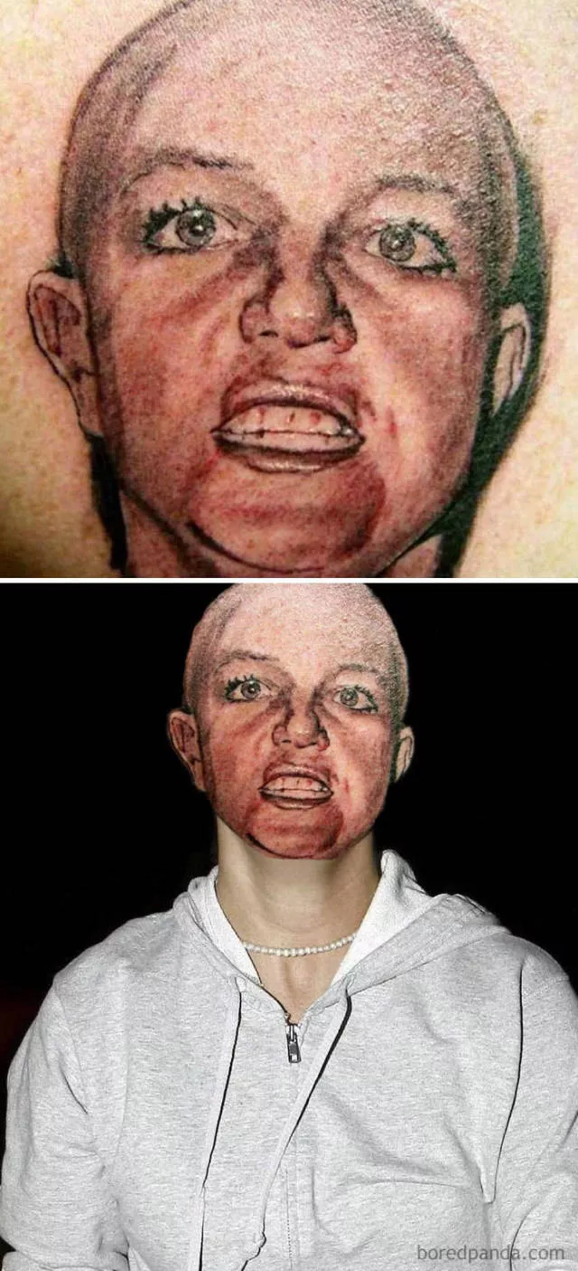 40 terrible tattoo to face swaps  - #36 